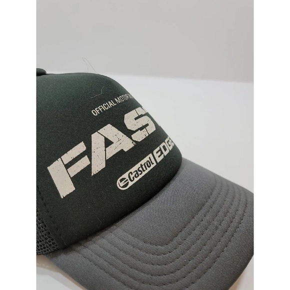 Fast 8 Castrol Edge Cap Hat Snapback Motor Oil Racing Formula 1 Preowned Great - Picture 3 of 6